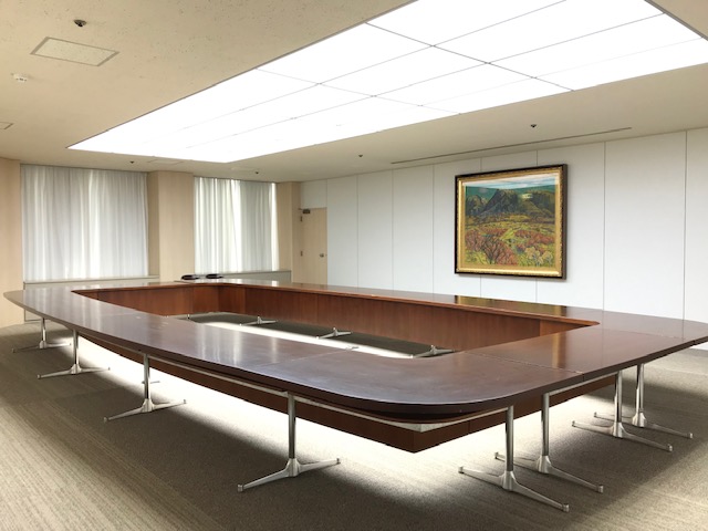 北九州市本庁舎会議室